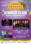 Soir&eacute;e concert de la f&ecirc;te des fraises