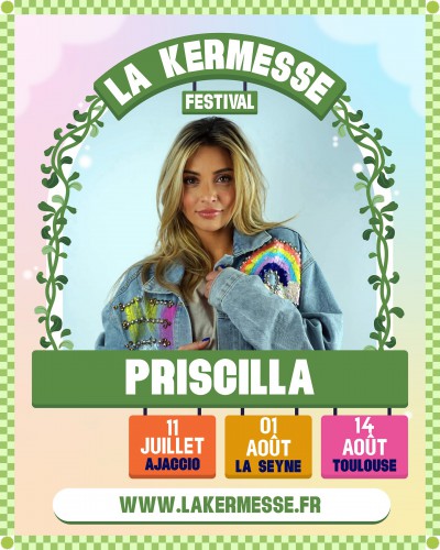 Priscilla Betti, invit&eacute;e &agrave; la Kermesse Festival